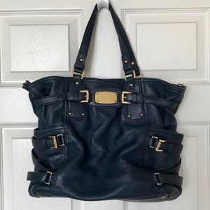 MICHAEL Michael Kors Navy Slouchy Bag